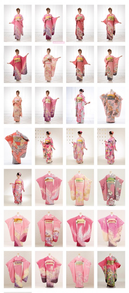 Kimono Catalogue » 成人式振袖未【ピンク系】
