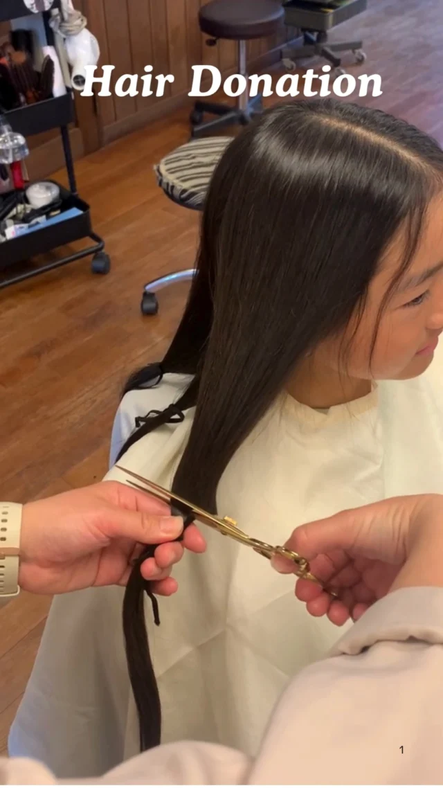 ヘアドネーションのご紹介 - こつぎ美容室